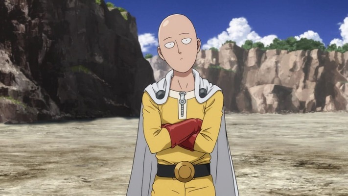 Imagem Do Saitama de One Punch Man