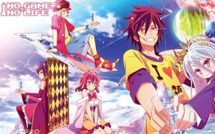 Imagem do anime No Game No Life