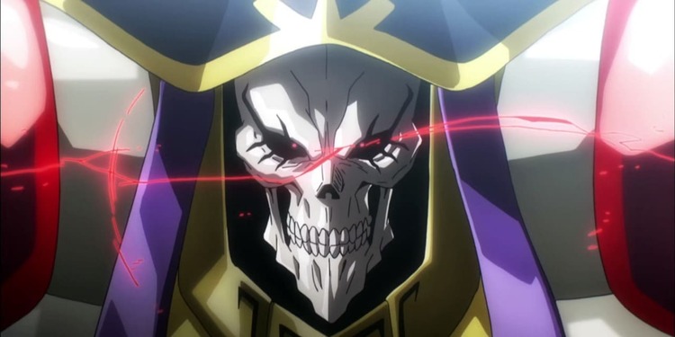 Imagem do Momonga do anime Overlord