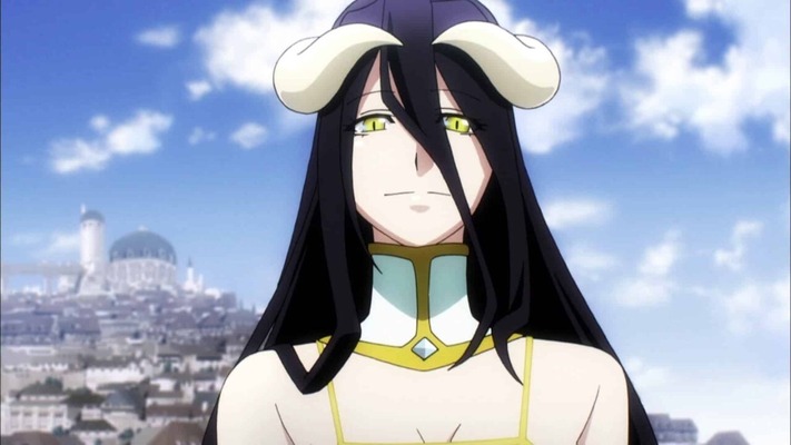 Imagem de Albedo do anime Overlord