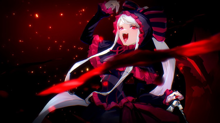 Imagem da Shalltear Bloodfallen do anime Overlord