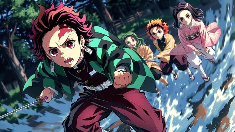 Imagem do anime Demon Slayer - Kimetsu no Yaiba