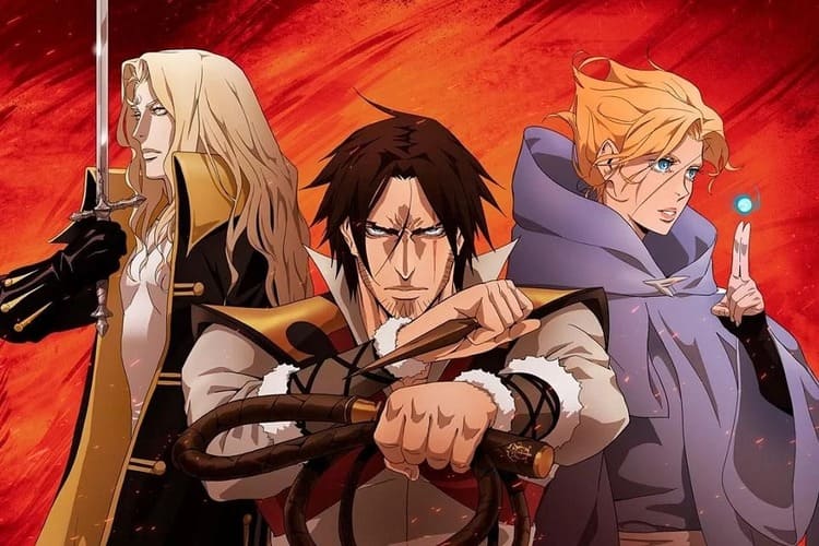 Imagem do anime Castlevania