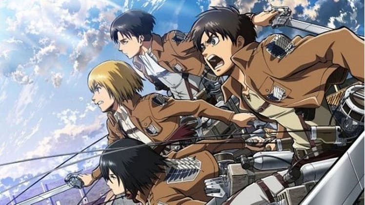 Imagem do anime Attack on Titan