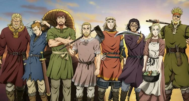 Imagem do anime Vinland Saga