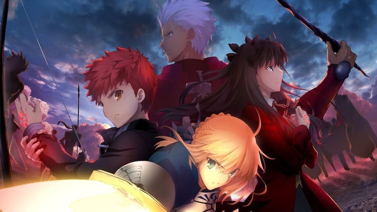 Imagem do anime Fate/Stay Night: Unlimited Blade Works