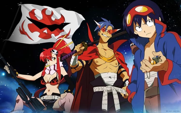 Imagem do anime Tengen Toppa Gurren Lagann