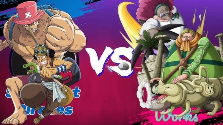 Imagem do Usopp e Chopper vs. Mr. 4 e Miss Merry Christmas