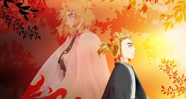 Imagem do Senjuro e Kyojuro Rengoku