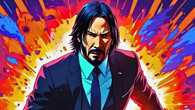 Imagem Anime de John Wick