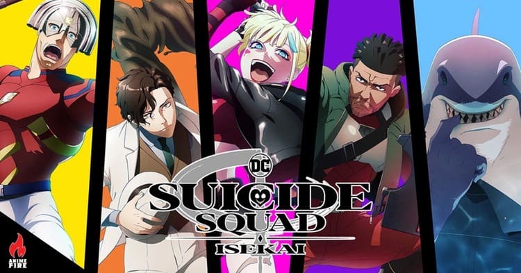 Imagem do suicide squad isekai